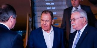 Canciller ruso llega a Brasil para asistir a la reunión del G20