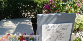 Foto: Homenaje al Comandante Camilo Ortega / TN8