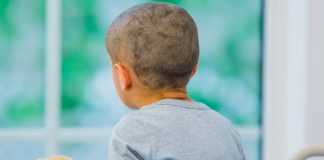 Curación de un niño con tumor cerebral