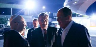 Serguéi Lavrov llega a Venezuela