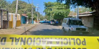 Foto: Investigación de crimen en el barrio Domitila Lugo, Managua / TN8