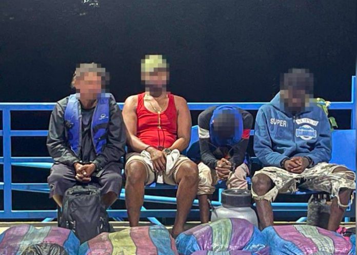 Detenidos con carga récord de drogas cerca de San Andrés