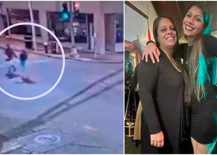 Captan trágica muerte de madre e hija atropelladas 