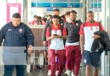 Tranquilos y orgullosos: Así regresó el Real Estelí tras su paso por México Foto: Regreso del Real Estelí a Nicaragua / TN8