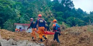 Deslizamiento de tierra en Filipinas