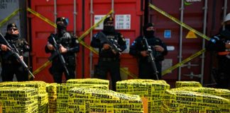 Guatemala decomisa cocaína procedentes de Costa Rica