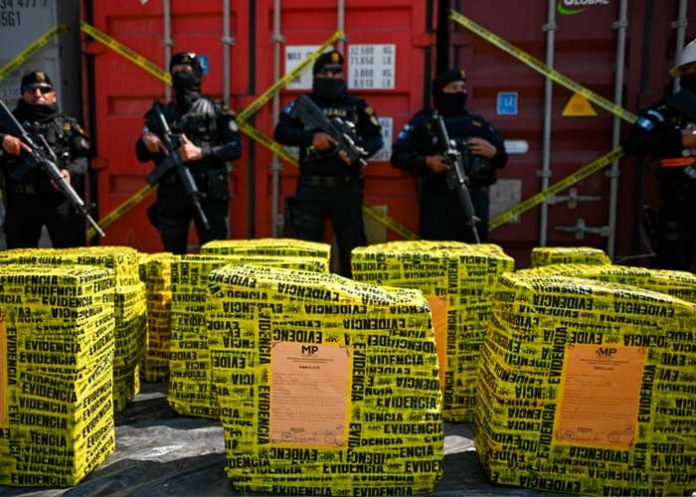 Guatemala decomisa cocaína procedentes de Costa Rica