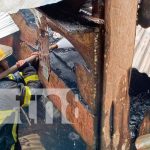 Foto: Incendio deja afectaciones materiales en una vivienda de Bonanza / TN8