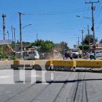 Ojo con el tráfico en Managua: Nuevo desvío del tramo IV de la Pista San Juan Pablo II Foto: Nuevo desvío en Managua por avances de Pista Juan Pablo II / TN8