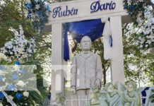 Poesía y revolución literaria: Homenaje a Rubén Darío desde León Foto: Conmemoración de Rubén Darío desde León / TN8