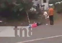 Desgarrador: 15 años y con la pierna desbaratada tras accidente en San Carlos Foto: Fuerte accidente de tránsito en San Carlos, Río San Juan / TN8