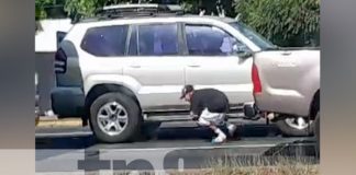 Foto: Robo de copas a camioneta en Carretera a Masaya / TN8