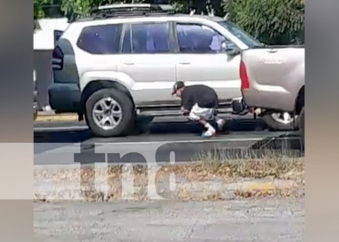 Foto: Robo de copas a camioneta en Carretera a Masaya / TN8