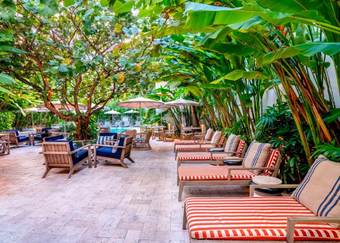 Pelea de mujeres en lobby de hotel de Miami 