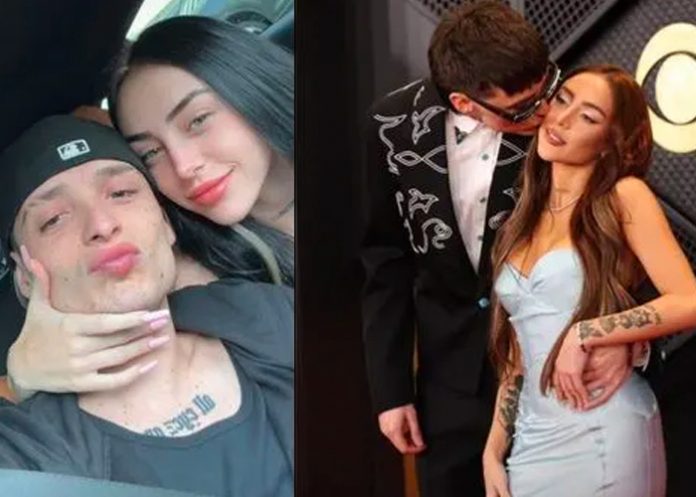 Peso Pluma captado con otra mujer