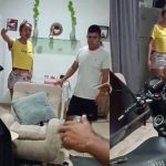 «Salado» Policía cacha a su esposa en amores con su compañero de trabajo Policía descubre a su esposa siendo infiel