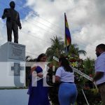La eternidad literaria: UNAN Managua rinde ofrenda floral a Rubén Darío Foto: Homenaje a Rubén Darío desde la UNAN-Managua / TN8