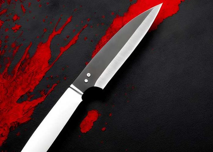 Foto: Cuchillo con sangre