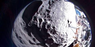 Sonda Odysseus envía sus primeras imágenes de la Luna