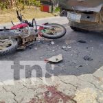 Foto: Accidente de tránsito provocado por mariposa en Ometepe / TN8