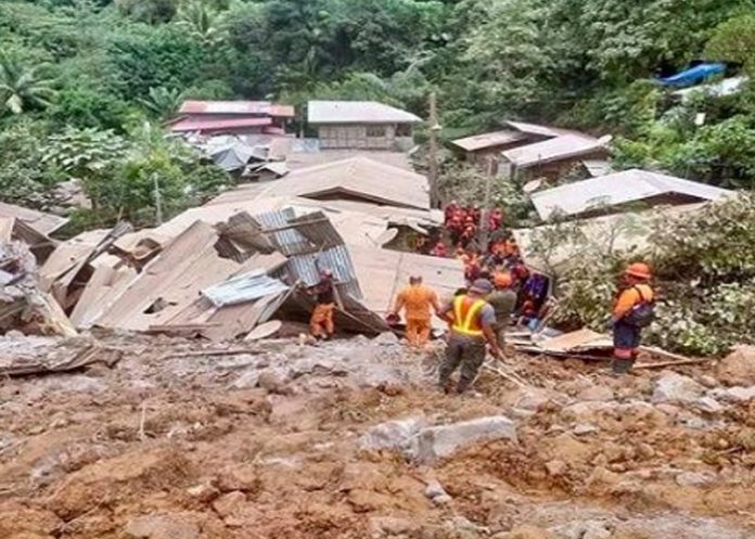 Deslizamiento en Filipinas deja 41 desaparecidos