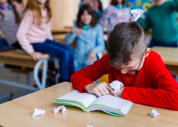 Víctimas de acoso escolar en Francia