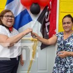 ¡Bendecidas! Tres familias recibieron las llaves de sus nuevas viviendas en Rivas Foto: Vivienda digna en Rivas / TN8