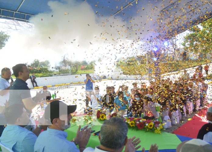Foto: Inauguración de educación técnica 2024 en Masaya / TN8