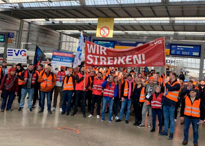 1 Foto: Huelga ferroviaria en Alemania /cortesía
