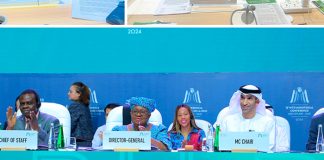 Foto: Desarrollan reunión de temas de Agricultura , Subvenciones a la Pesca y Comercio electrónico en Abu Dhabi / Cortesía