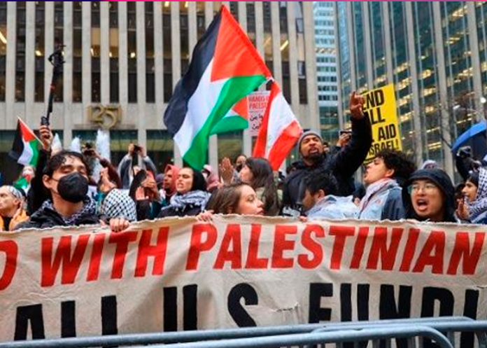 Activistas acusan a la Casa Blanca de complicidad con Israel de crímenes