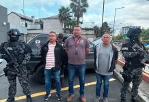 Foto: Operativo en Ecuador /cortesía