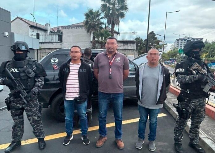 Foto: Operativo en Ecuador /cortesía