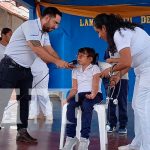 Realizan lanzamiento de escuelas saludables en el municipio de Nandaime Foto: Niños de Nandaime inspirando salud /cortesía