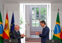 Foto: Presidente de España de visita en Brasil /cortesía