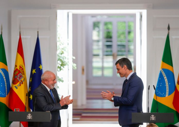 Foto: Presidente de España de visita en Brasil /cortesía