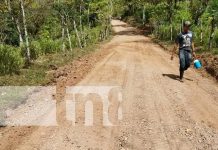 Alcaldía de Río Blanco, Matagalpa realiza reparaciones de caminos rurales Foto: Alcaldía de Río Blanco, Matagalpa realiza reparaciones de caminos rurales/TN8