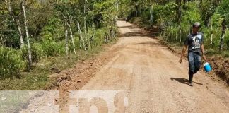 Foto: Alcaldía de Río Blanco, Matagalpa realiza reparaciones de caminos rurales/TN8