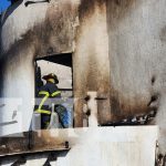 Incendio en León: Hostal Nayal Lodge reducido a cenizas por quema de maleza Foto: Incendio en Las Peñitas: Hostal Nayal Lodge reducido a cenizas por quema de maleza/TN8