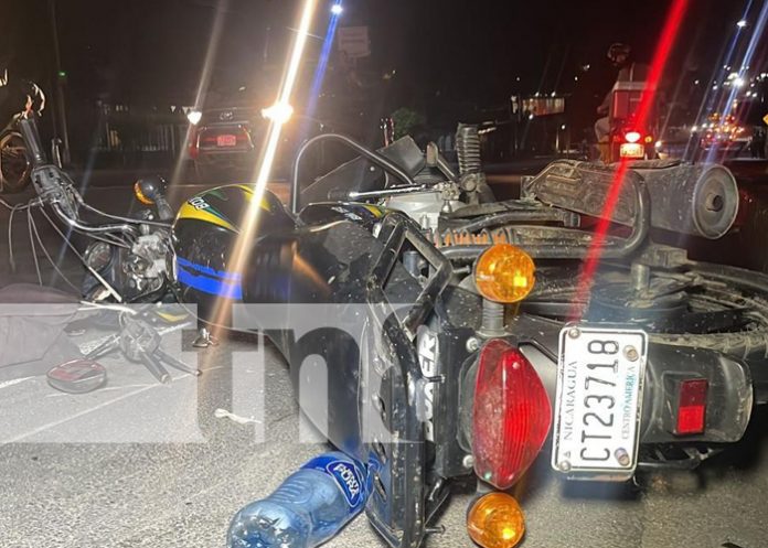 1 Foto: Cuatro personas lesionadas en violento accidente de tránsito en Juigalpa, Chontales/TN8