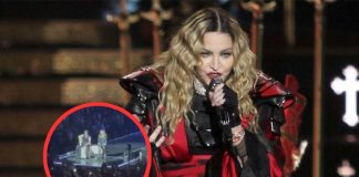 Madonna se enoja porque fanático no estaba de pie y resulta que usa silla de ruedas
