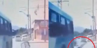 Mujer salta de la ventana de un bus tras sufrir acoso del conductor