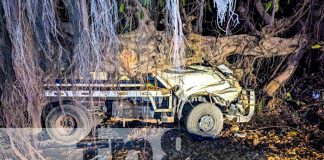 Foto: Colisión entre camiones deja un joven atrapado en la Carretera Granada–Guanacaste/TN8