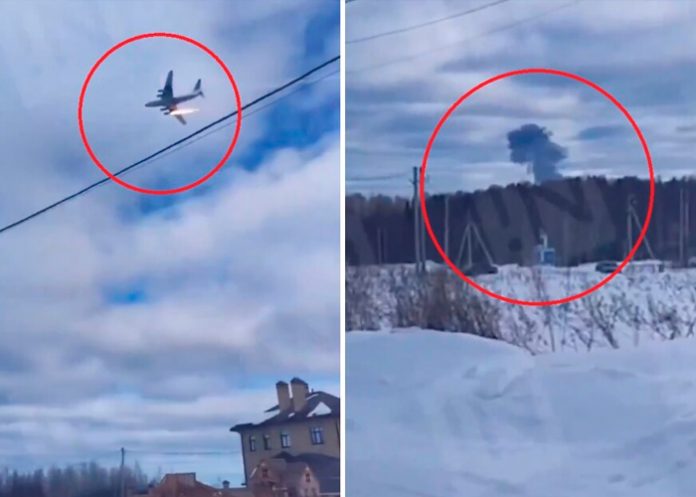 Foto: Tragedia aérea en Rusia /cortesía
