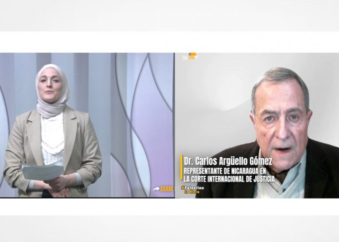 1 Entrevista de Palestinian Broadcasting Corporation al Doctor Carlos Argüello Gómez