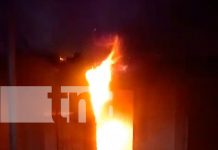 Mujer endiablada le pega fuego a su vivienda en pleito conyugal en Carazo Mujer endiablada le pega fuego a su vivienda en pleito conyugal en Carazo
