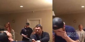 Corta la nariz de su amigo con una espada, todo por hacer un reto viral