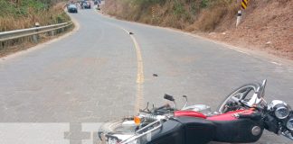 Todo por una invasión de carril: Motorizados chocan en el Jícaro, Nueva Segovia