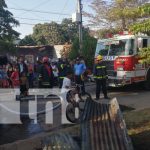 Foto: Granada: Fuerte incendio deja una persona con quemaduras y en cenizas una vivienda/TN8