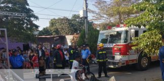 Foto: Granada: Fuerte incendio deja una persona con quemaduras y en cenizas una vivienda/TN8